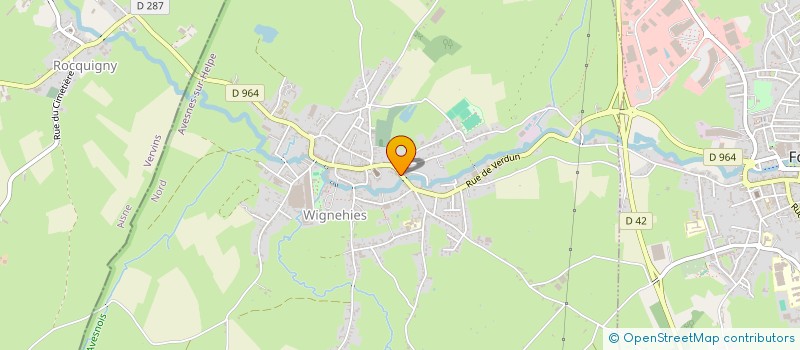 localisation de l'entreprise SARL EUROP EVASION  WIGNEHIES