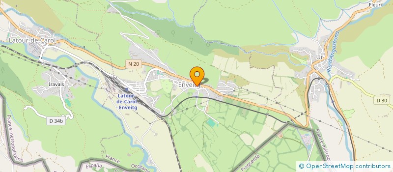 localisation de l'entreprise SARL EUROPA CERDANYA AUTOMOBILS  UR