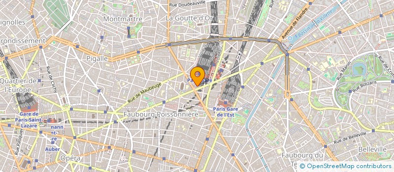 localisation de l'entreprise SARL EUROPA GOLD  PARIS