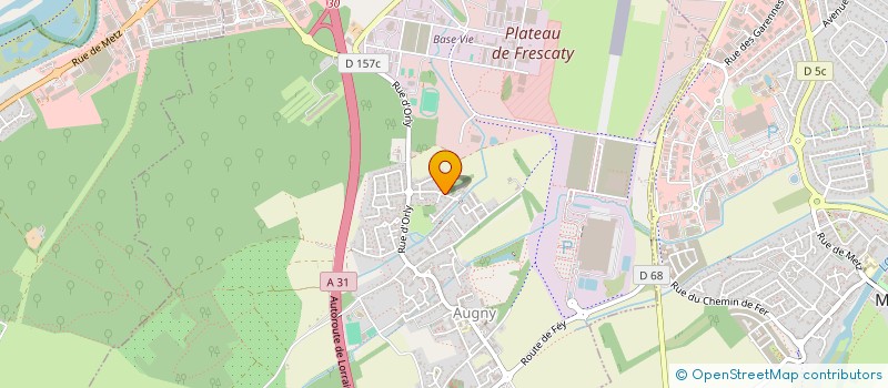 localisation de l'entreprise SARL EUROPARTNERS à AUGNY