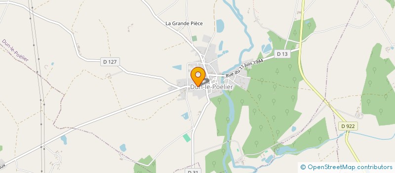 localisation de l'entreprise SARL EUROPE ATLAS à DUN-LE-POELIER