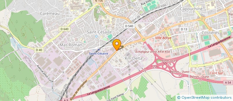 localisation de l'entreprise SARL EUROPE AUTO SPORT à NIMES
