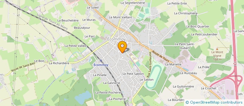 localisation de l'entreprise SARL EUROPE ENSEIGNES à SAINT-GERVAIS-EN-BELIN