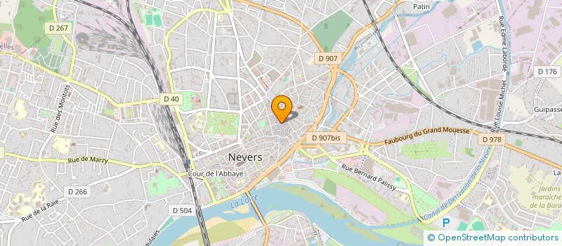 localisation de l'entreprise SARL EUROPE KEBAB à NEVERS