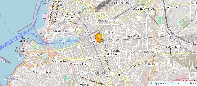 localisation de l'entreprise SARL EUROPE NET à MARSEILLE