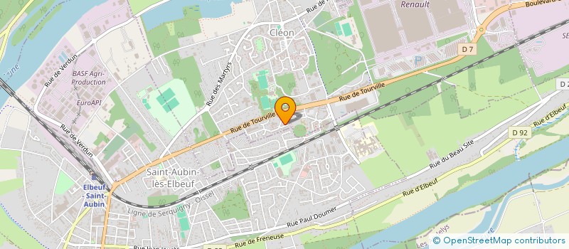 localisation de l'entreprise SARL EUROPE SECURITE  CLEON