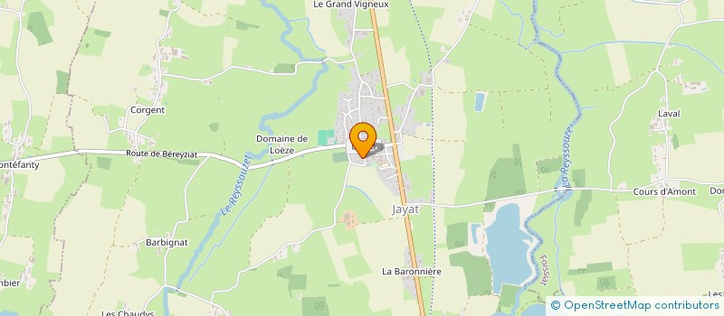 localisation de l'entreprise SARL EUROPEAN SURVEILLANCE SECURITE à BEREZIAT
