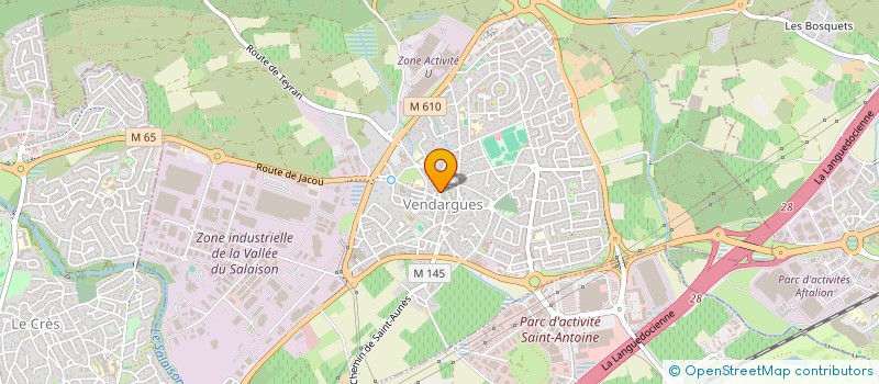 localisation de l'entreprise SARL EUROPIMO 2 à VENDARGUES