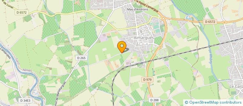localisation de l'entreprise SARL EUROPLASTIC à AIMARGUES