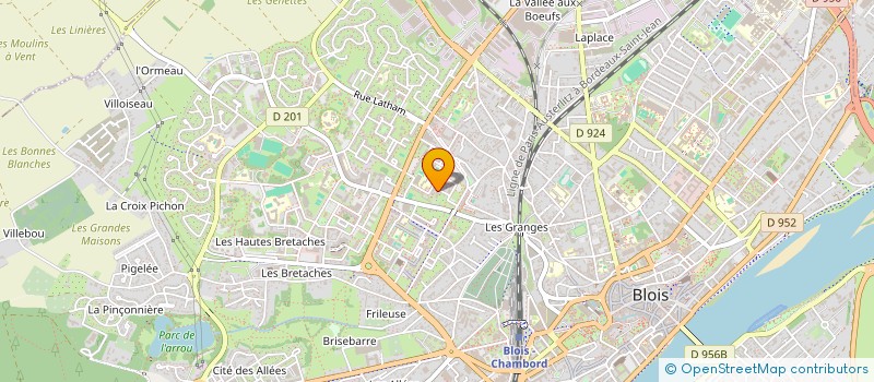 localisation de l'entreprise SARL EUROPOSE  BLOIS