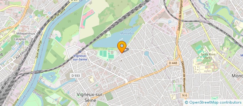 localisation de l'entreprise SARL EUROPOSE à VIGNEUX-SUR-SEINE