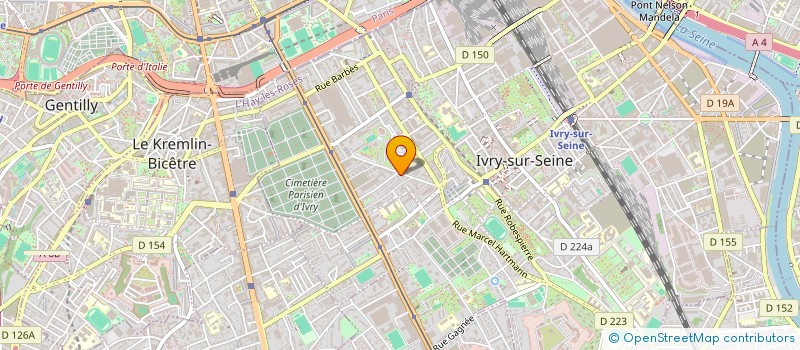 localisation de l'entreprise SARL EUROPRICE à IVRY-SUR-SEINE