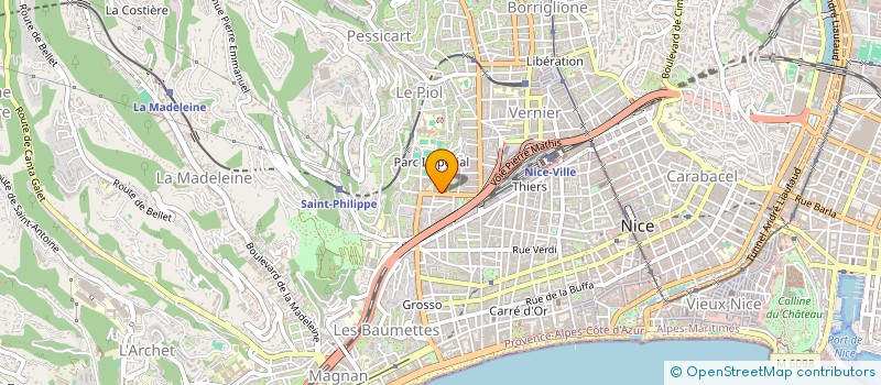 localisation de l'entreprise SARL EUROPRO à NICE