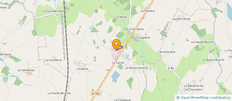 localisation de l'entreprise SARL EUROPROTEX à LA BERNARDIERE