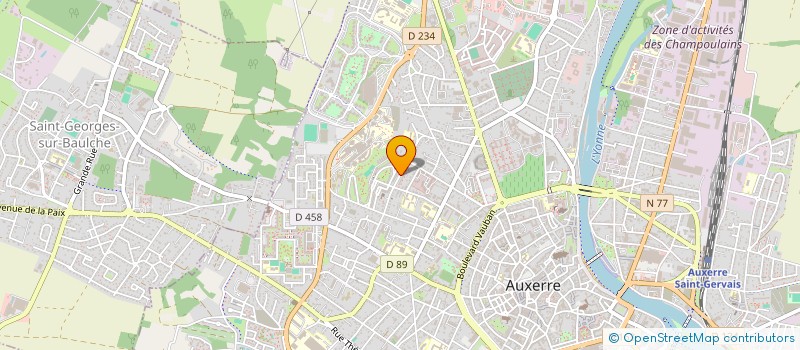 localisation de l'entreprise SARL EUROSOL à AUXERRE