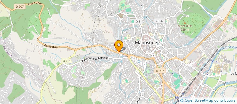 localisation de l'entreprise SARL EUROSOL à MANOSQUE
