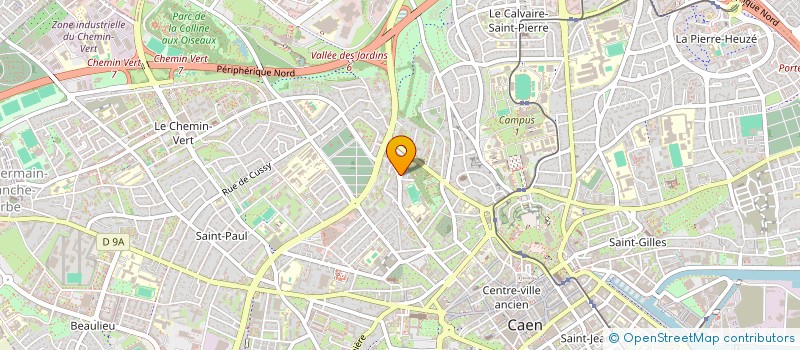 localisation de l'entreprise SARL EUROSPORTS CONSEIL à CAEN