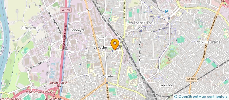 localisation de l'entreprise SARL EUROSUPERMARCHE à TOULOUSE