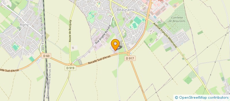 localisation de l'entreprise SARL EUROSURGICAL à BEAURAINS