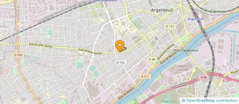 localisation de l'entreprise SARL EUROVENTILATION à ARGENTEUIL