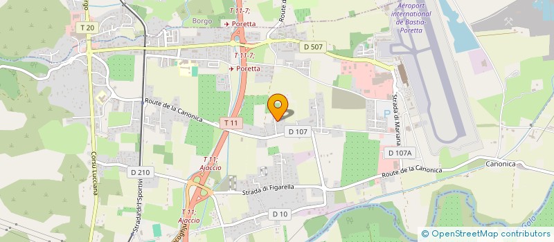 localisation de l'entreprise SARL EVA CONSEIL à BORGO
