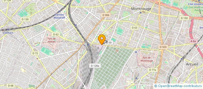 localisation de l'entreprise SARL EVAN REPASS à MONTROUGE