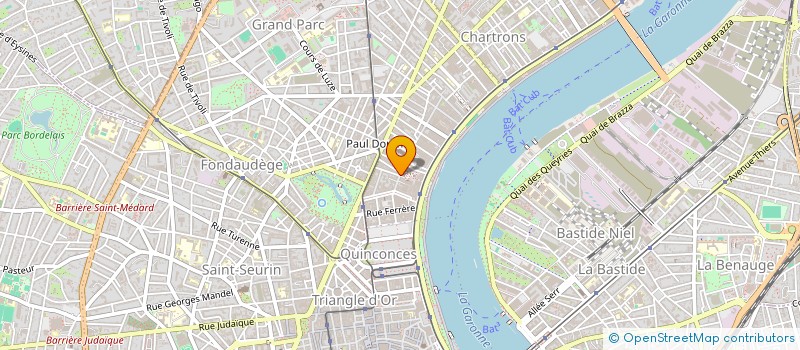localisation de l'entreprise SARL EVASION IMMOBILIER à BORDEAUX