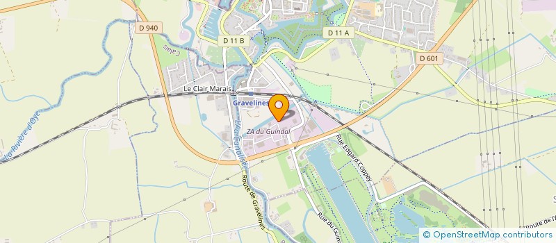 localisation de l'entreprise SARL EVD à GRAVELINES