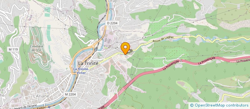 localisation de l'entreprise SARL EVE ET LAU à CHATILLON-LE-DUC