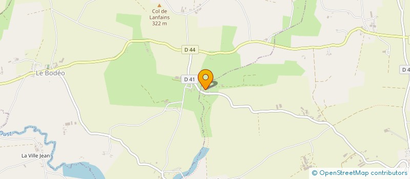 localisation de l'entreprise SARL EVEMAILLE à ALLINEUC