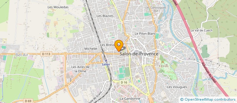localisation de l'entreprise SARL EVENEMENT ! CIEL à SALON-DE-PROVENCE
