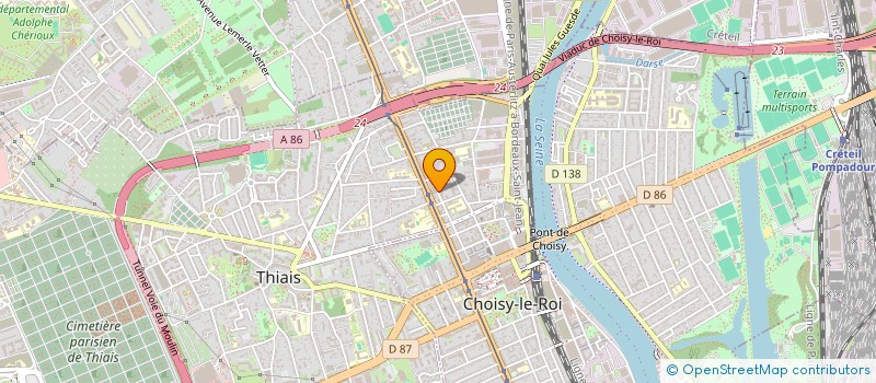 localisation de l'entreprise SARL EVENEMENT STAR à CHOISY-LE-ROI