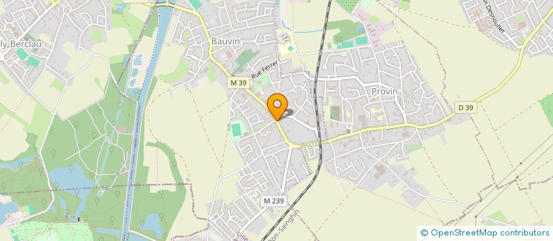 localisation de l'entreprise SARL EVENEMENTS PLUS  BAUVIN