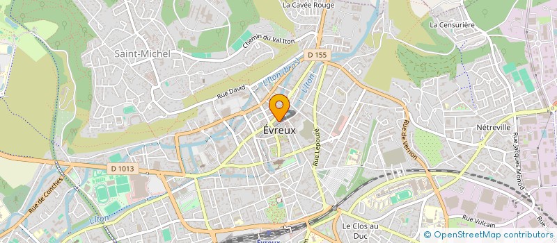 localisation de l'entreprise SARL EVENT'S à EVREUX