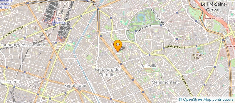 localisation de l'entreprise SARL EVENTIS  PARIS