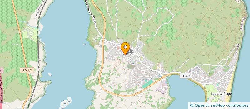 localisation de l'entreprise SARL EVOLUTION à LEUCATE