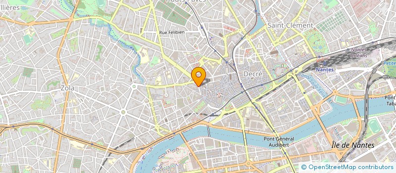 localisation de l'entreprise SARL EVOLUTION à NANTES