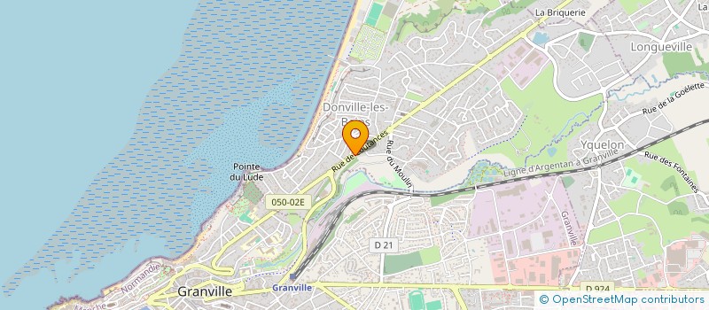 localisation de l'entreprise SARL EVS à DONVILLE-LES-BAINS