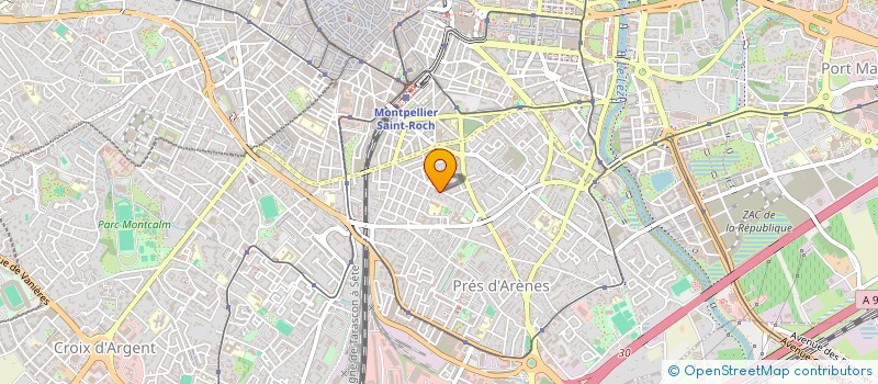 localisation de l'entreprise SARL EXCELL PEINTURE à MONTPELLIER