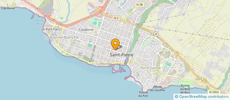 localisation de l'entreprise SARL EXCELLENCE à SAINT-PIERRE
