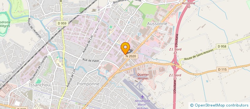localisation de l'entreprise SARL EXCLUSIVE IMPORT à MONTAUBAN