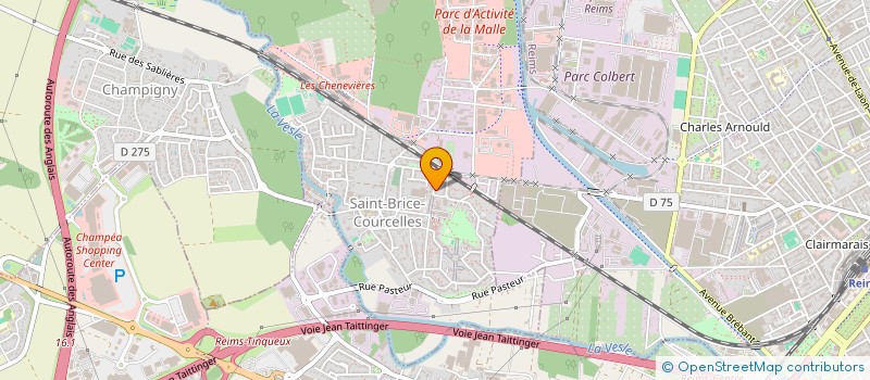 localisation de l'entreprise SARL EXEL AUTO  SAINT-BRICE-COURCELLES