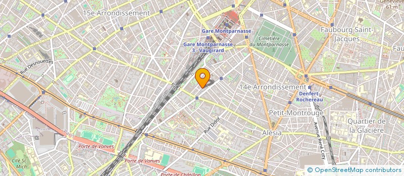 localisation de l'entreprise SARL EXISS à PARIS