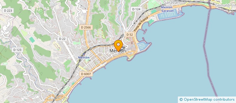 localisation de l'entreprise SARL EXNOX  MENTON
