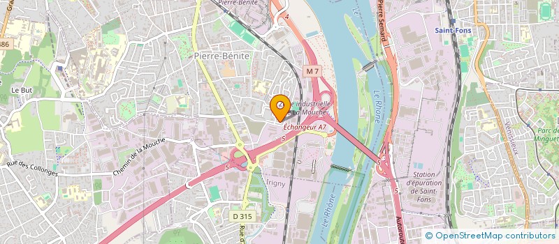 localisation de l'entreprise SARL EXPERT BAT à OULLINS-PIERRE-BENITE