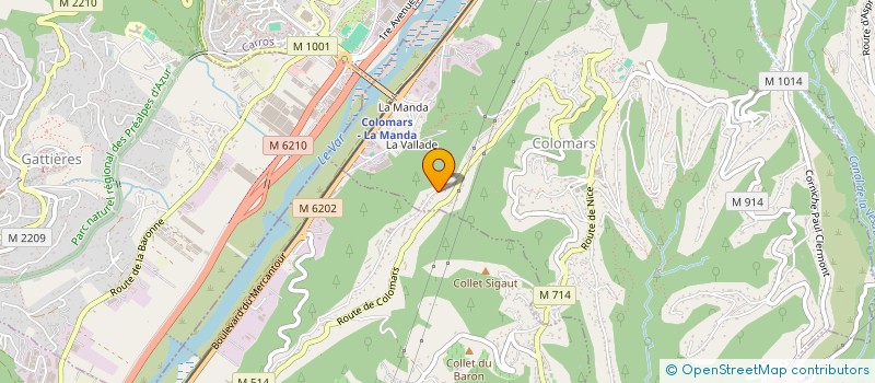 localisation de l'entreprise SARL EXPERTS ASSISTANCES BATIMENT  COLOMARS