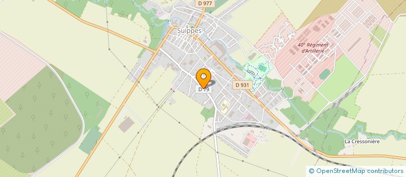 localisation de l'entreprise SARL EXPL DES ETS BRAZIER  SUIPPES