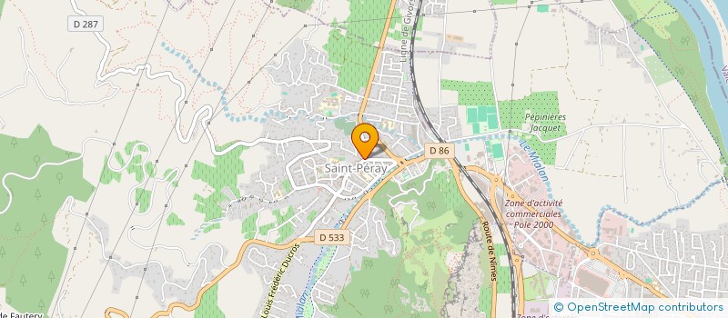 localisation de l'entreprise SARL EXPL DES ETS J VERILHAC à SAINT-PERAY
