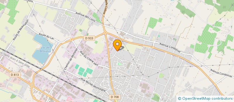 localisation de l'entreprise SARL EXPL ETS CHIARADIA  MARMANDE