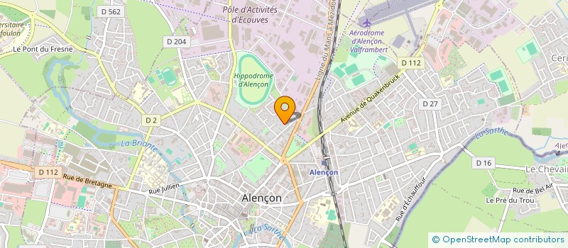 localisation de l'entreprise SARL EXPLOIT ENTREPRISE JEAN GERMAIN à ALENCON